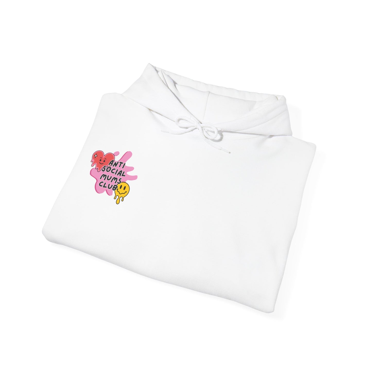 Anti Social Mums Club Hoodie - Cozy Unisex Sweatshirt with Fun Graphic Design