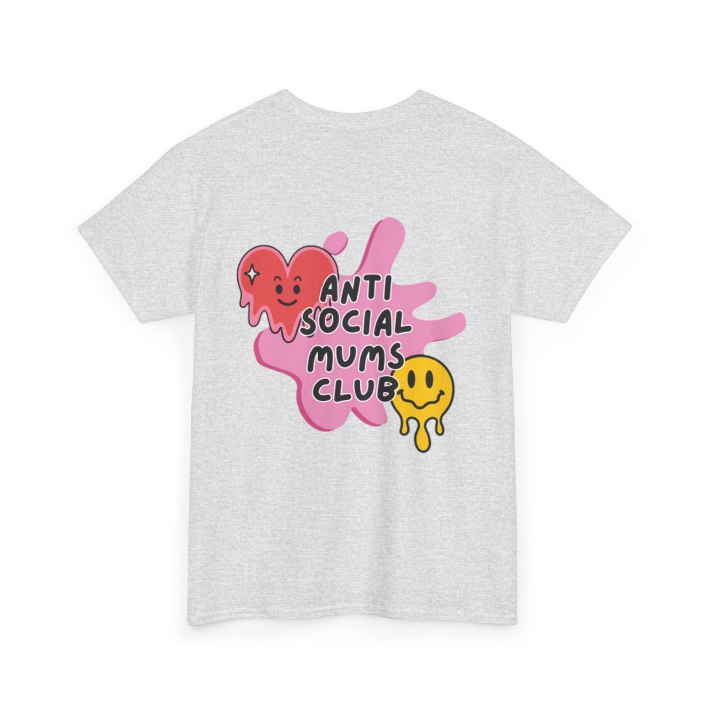Anti social mums club graphic Tee
