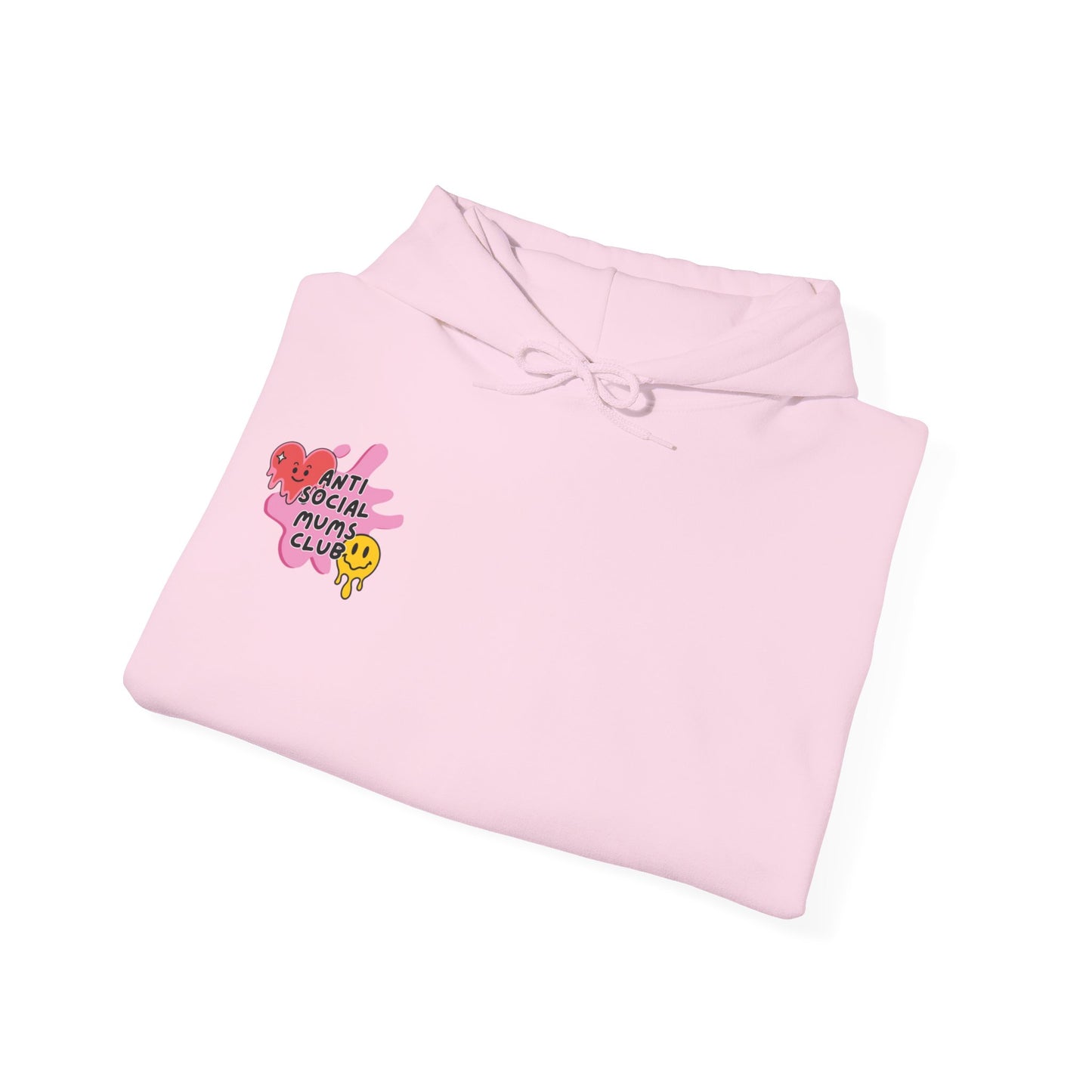 Anti Social Mums Club Hoodie - Cozy Unisex Sweatshirt with Fun Graphic Design