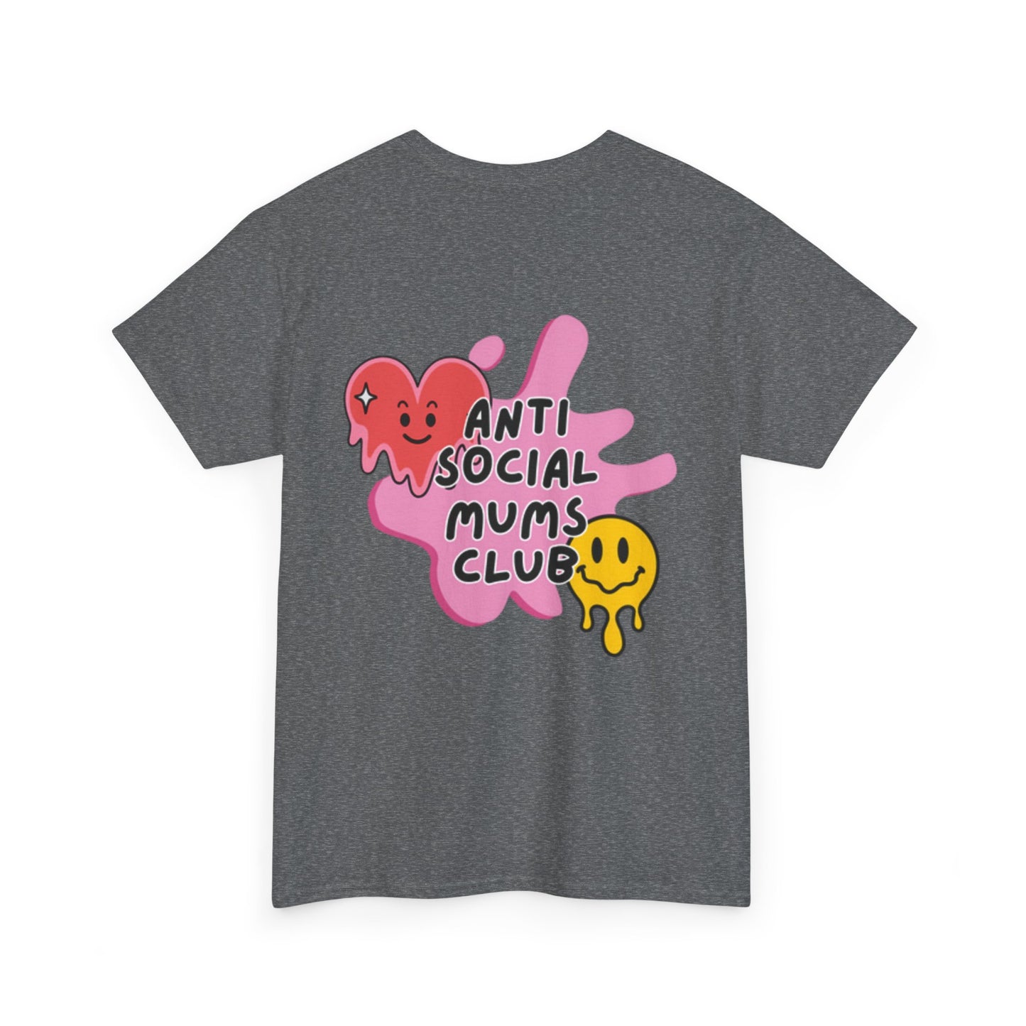 Anti social mums club graphic Tee