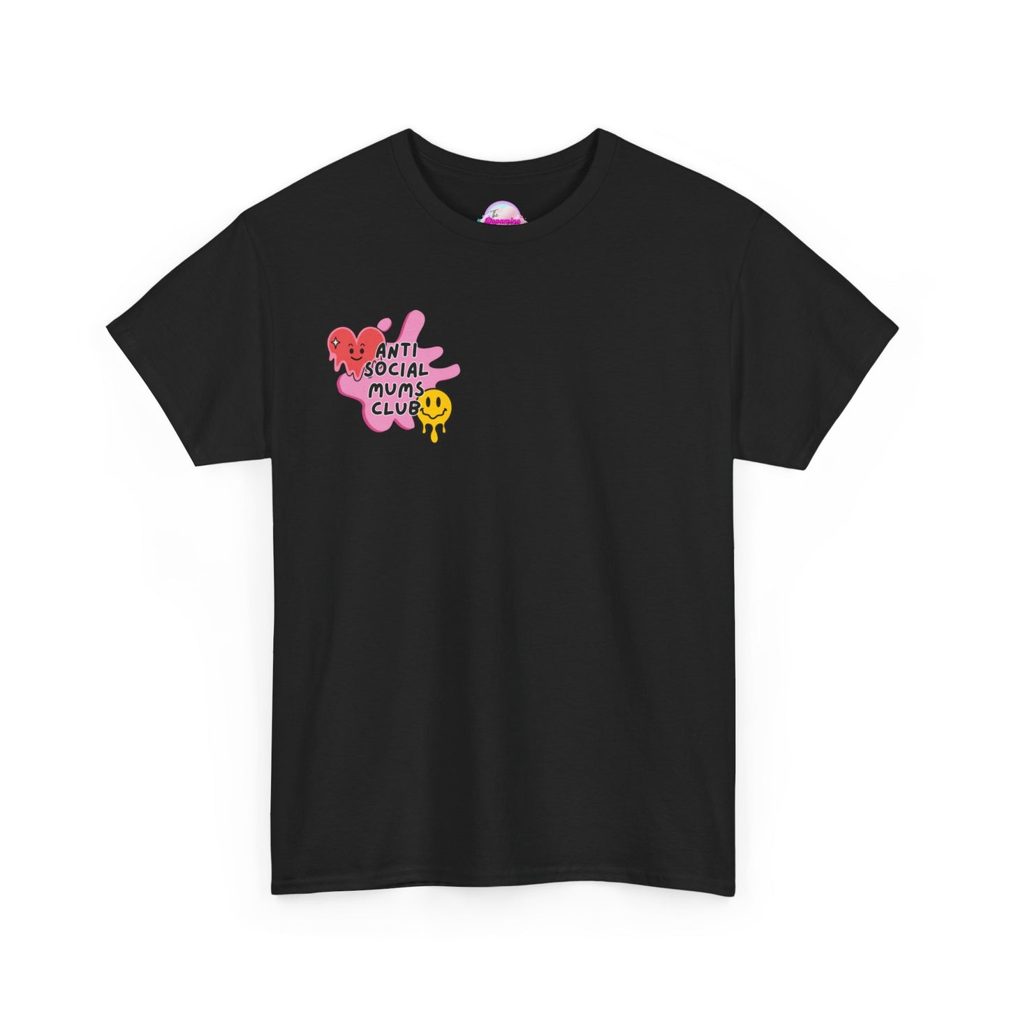 Anti social mums club graphic Tee