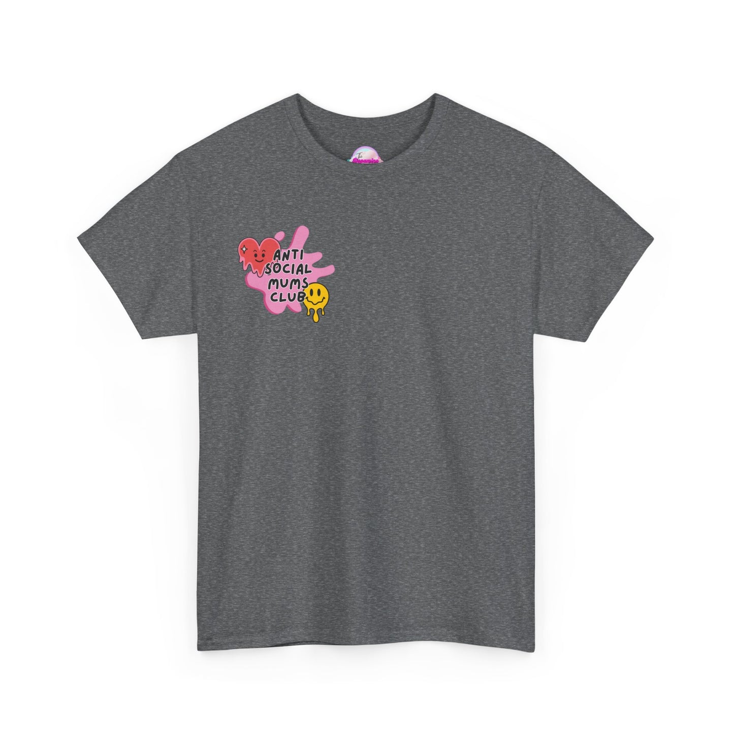 Anti social mums club graphic Tee