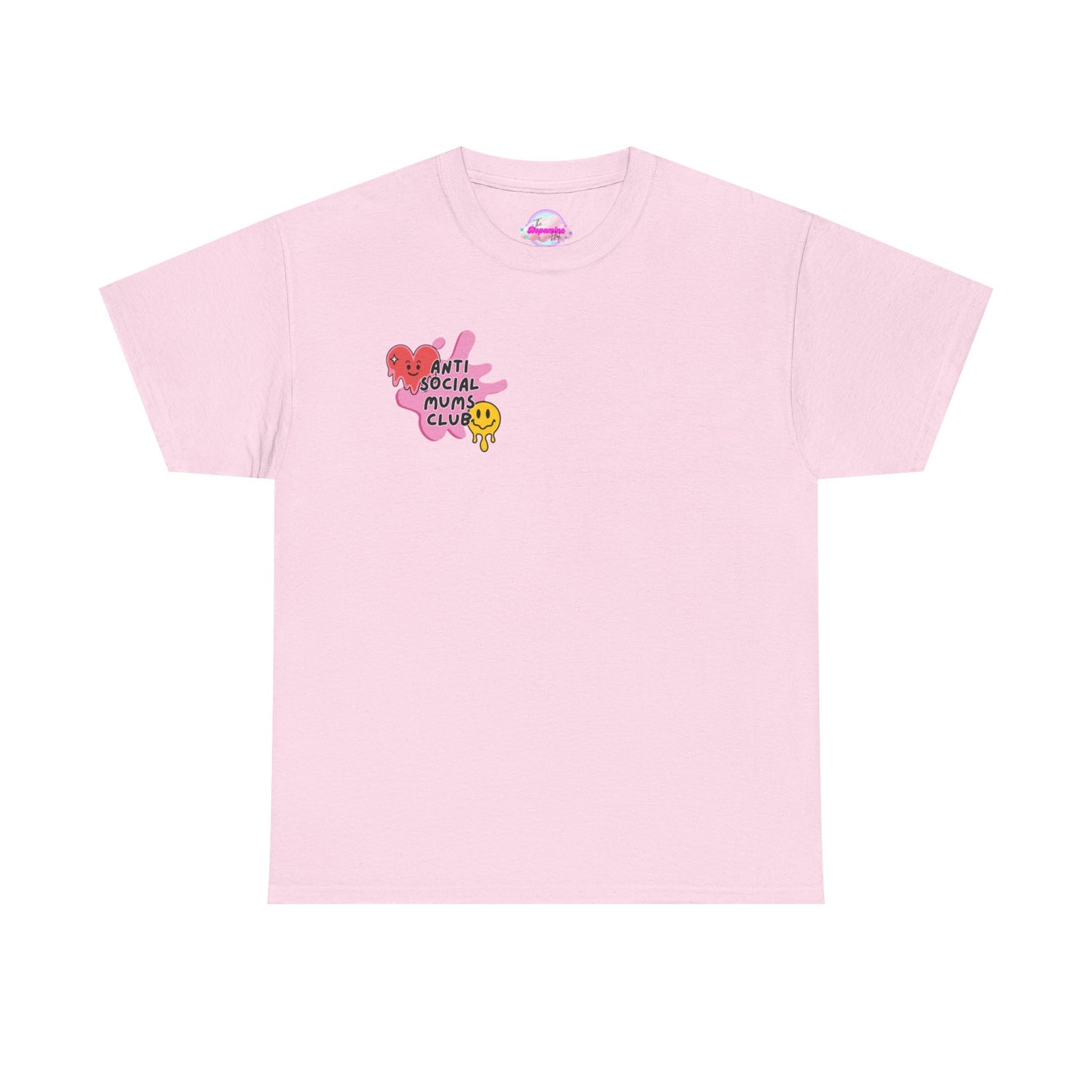 Anti social mums club graphic Tee