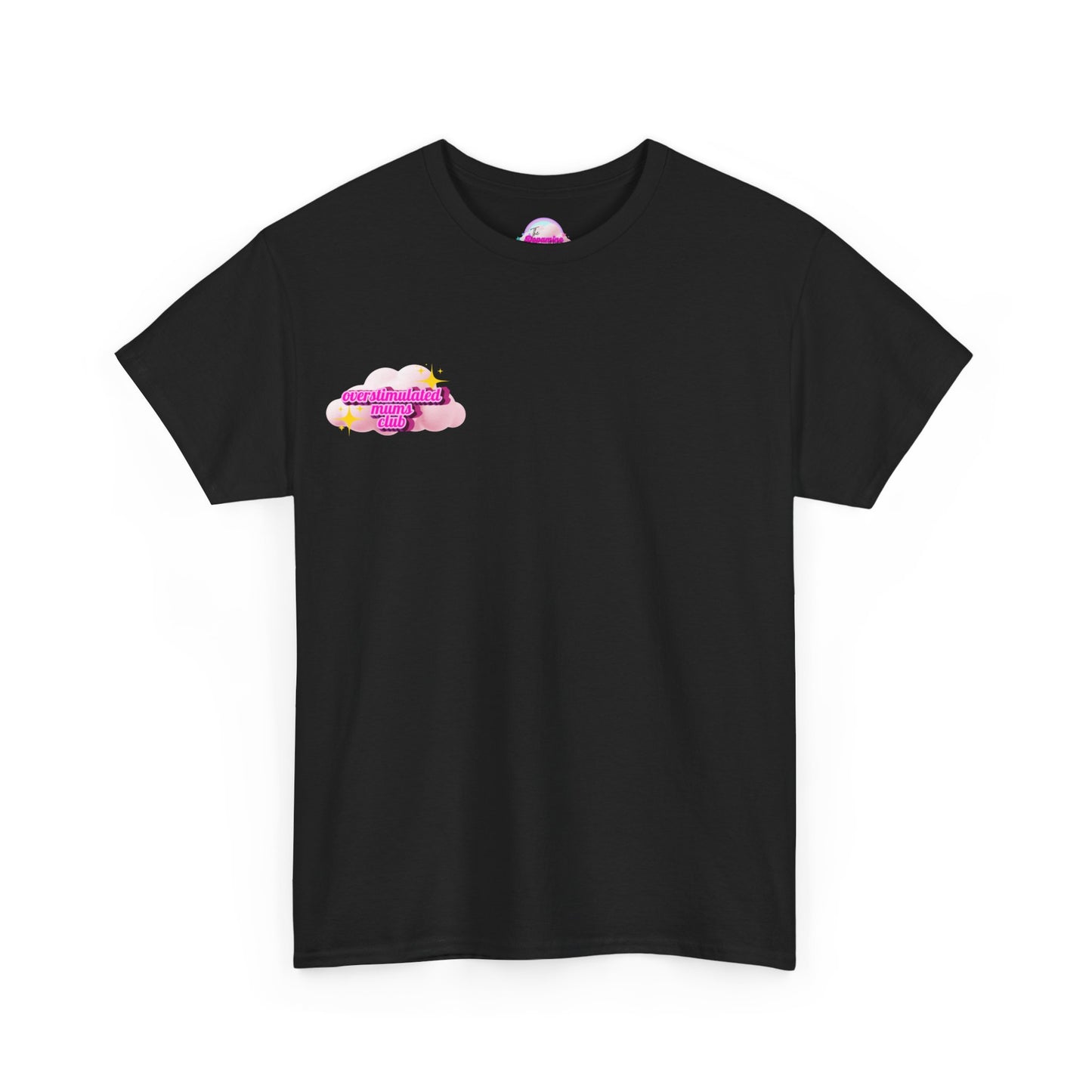 Overstimulated Mums Club Unisex Heavy Cotton Tee - Comfortable and Fun Apparel for Moms