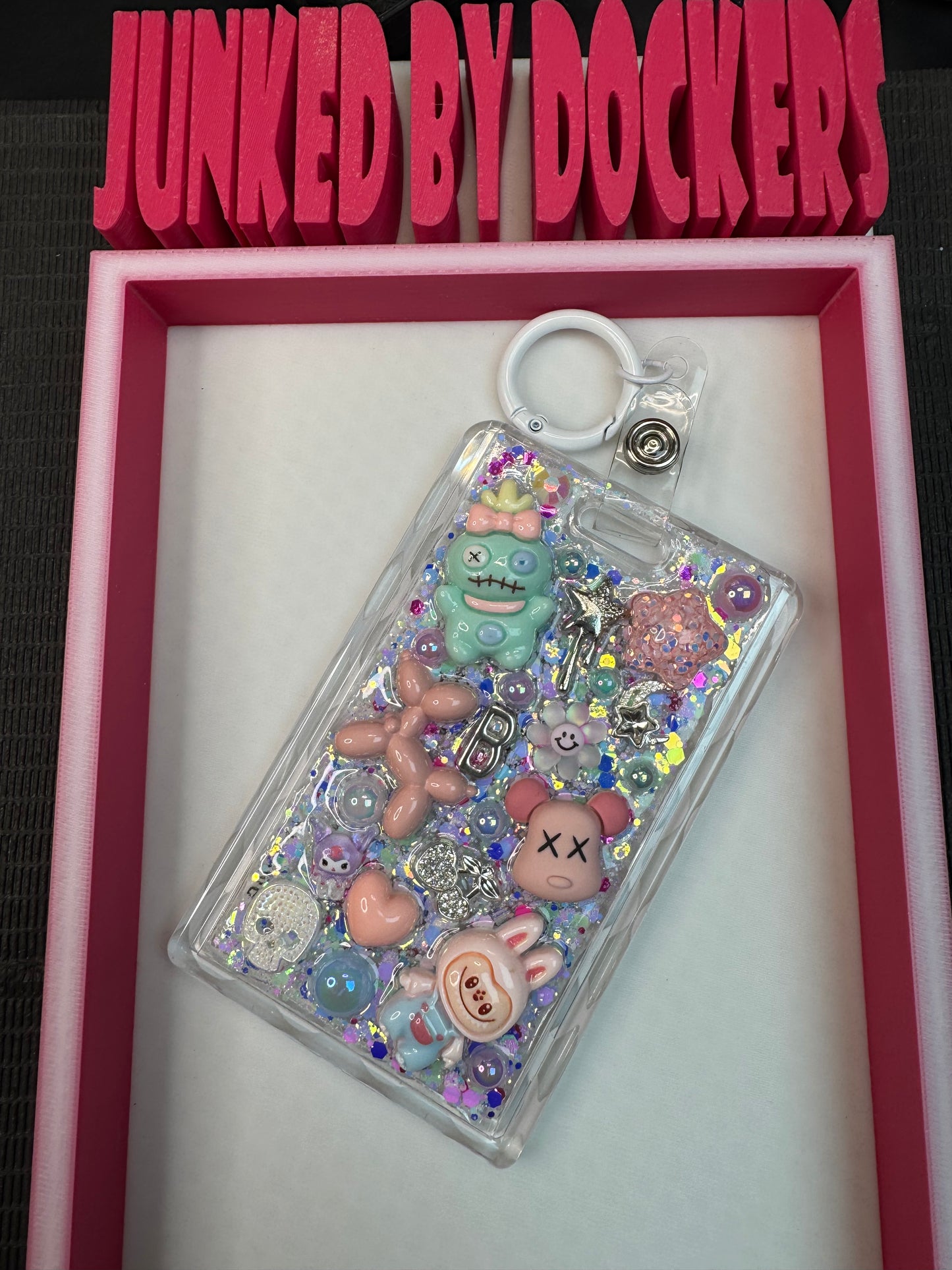 Custom ID badge / photo holder